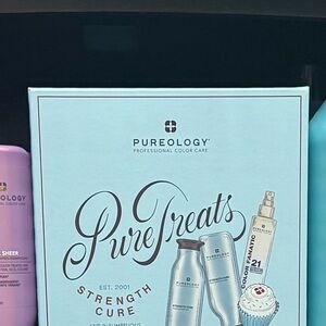 Pureology Pure Treats Strength Cure Set - Blue and Purple